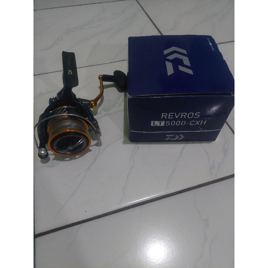 rell pancing  DAIWA REVROS 5000/6000 bekas pakai original
