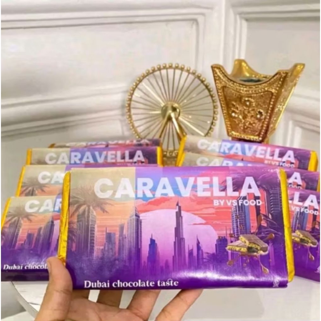 

Cokelat Dubai Pistachio Kunafe 230 Gr