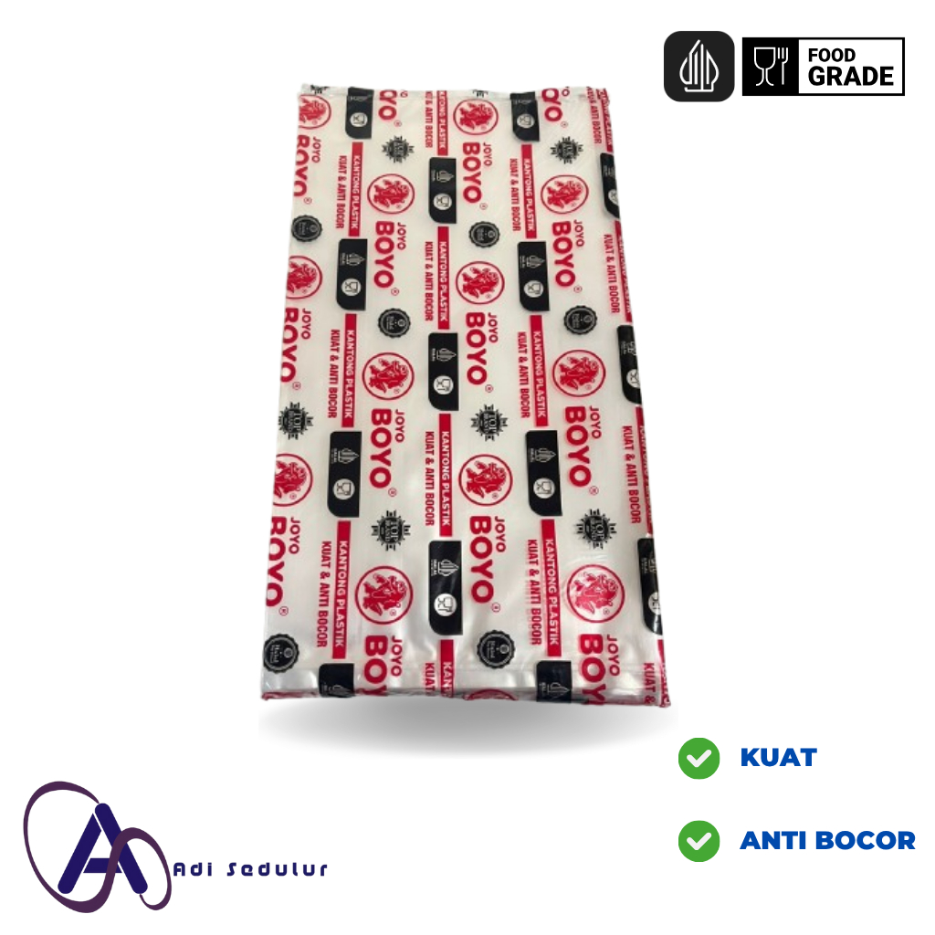 Kantong Plastik Joyo Boyo Tebal 0,5 | Plastik Kemasan Camilan Tebal 0,5 Ukuran 15 x 27