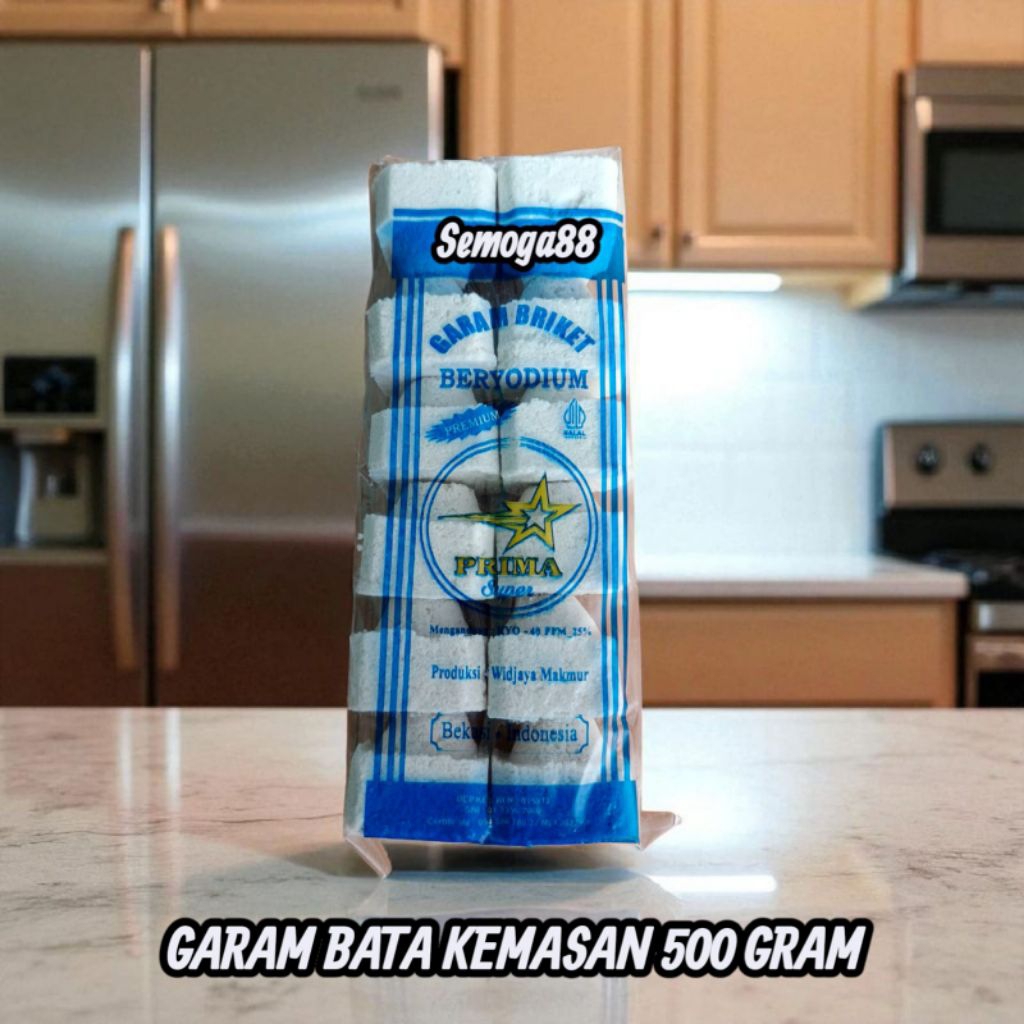 

GARAM BATA BERYODIUM 500 GRAM ISI 5 PACK / GARAM BRIKET / GARAM BALOK