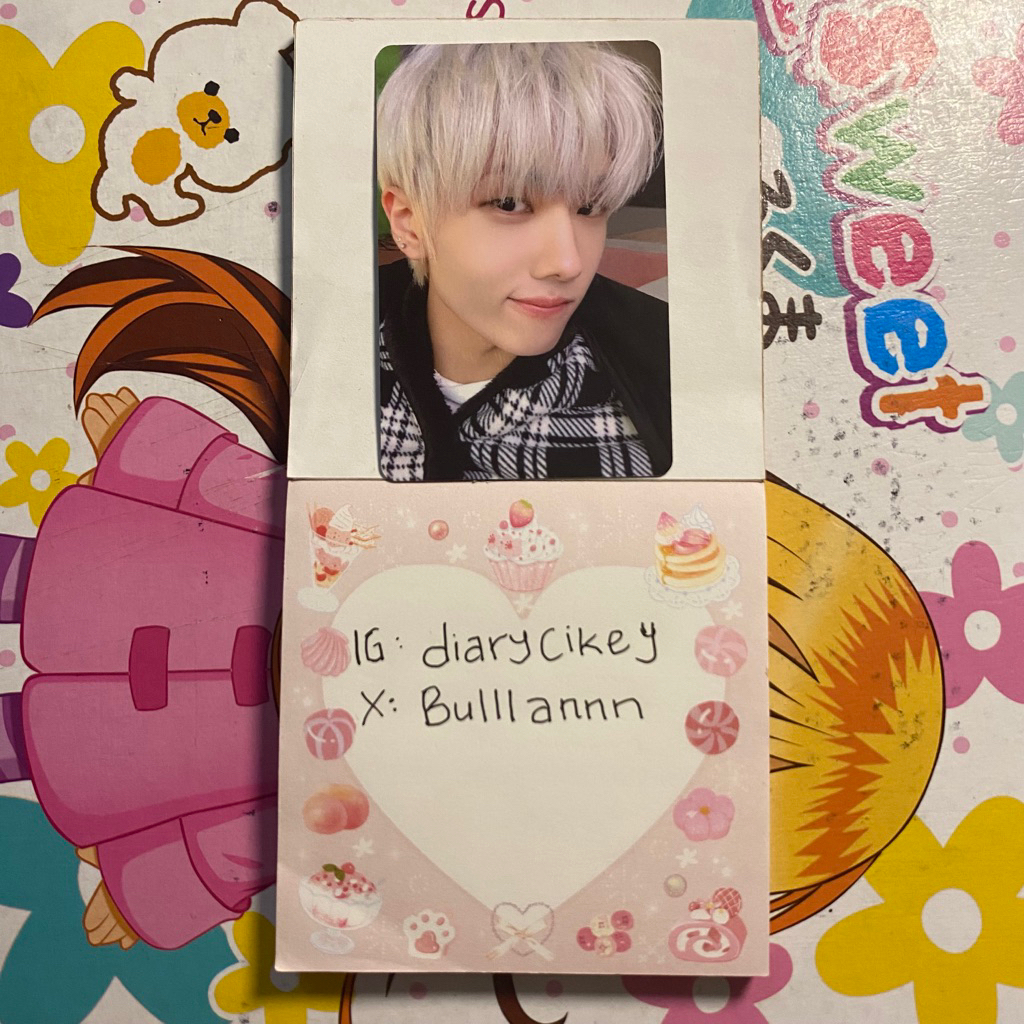 jisung nct dream matching card game