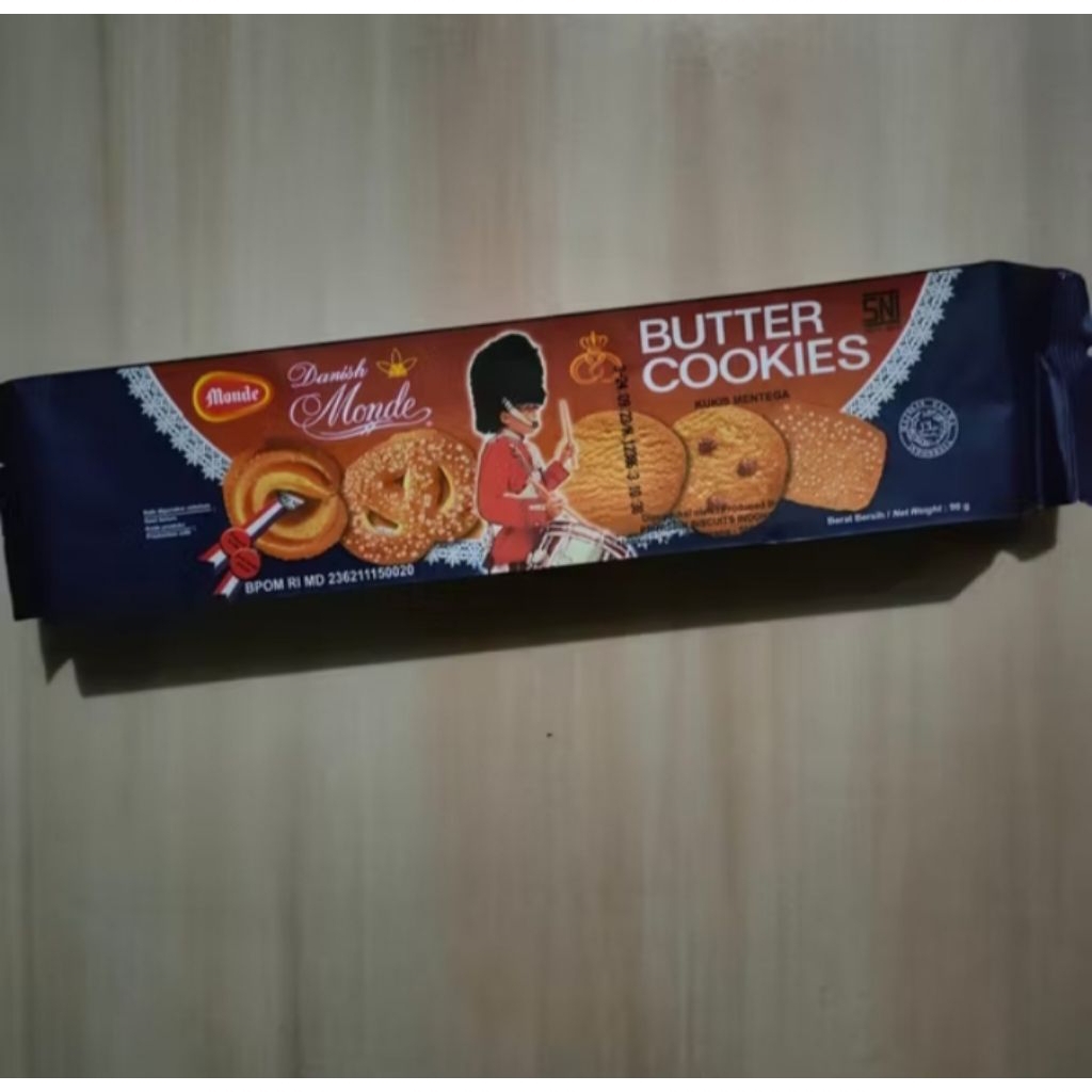 

Monde Danish Butter Cookies Blue Mini 90gr Renyah Tahan Lama