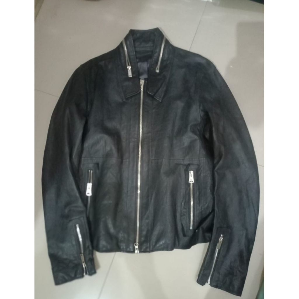RARE MVIO Japanese biker leather jacket M