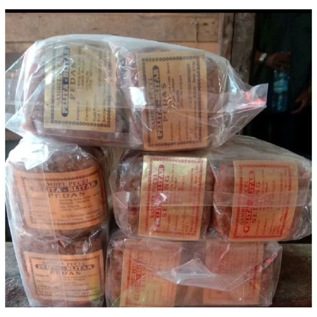 

sambel pecel kacang per 1 pcs