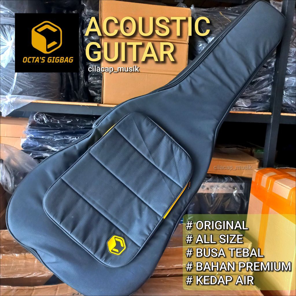 GIGBAG OCTA CASE GITAR AKUSTIK GIGBAG TAS GITAR