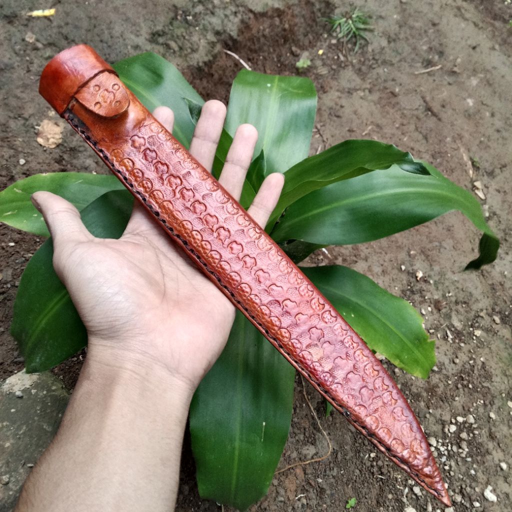 Sarung pisau herder kulit asli bisa request ukuran