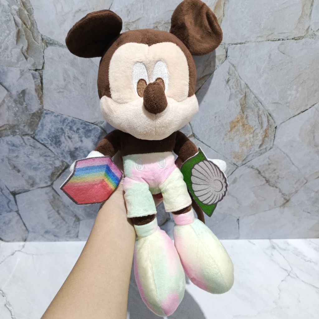 Boneka Mickey Mouse With Local Food Original Disney