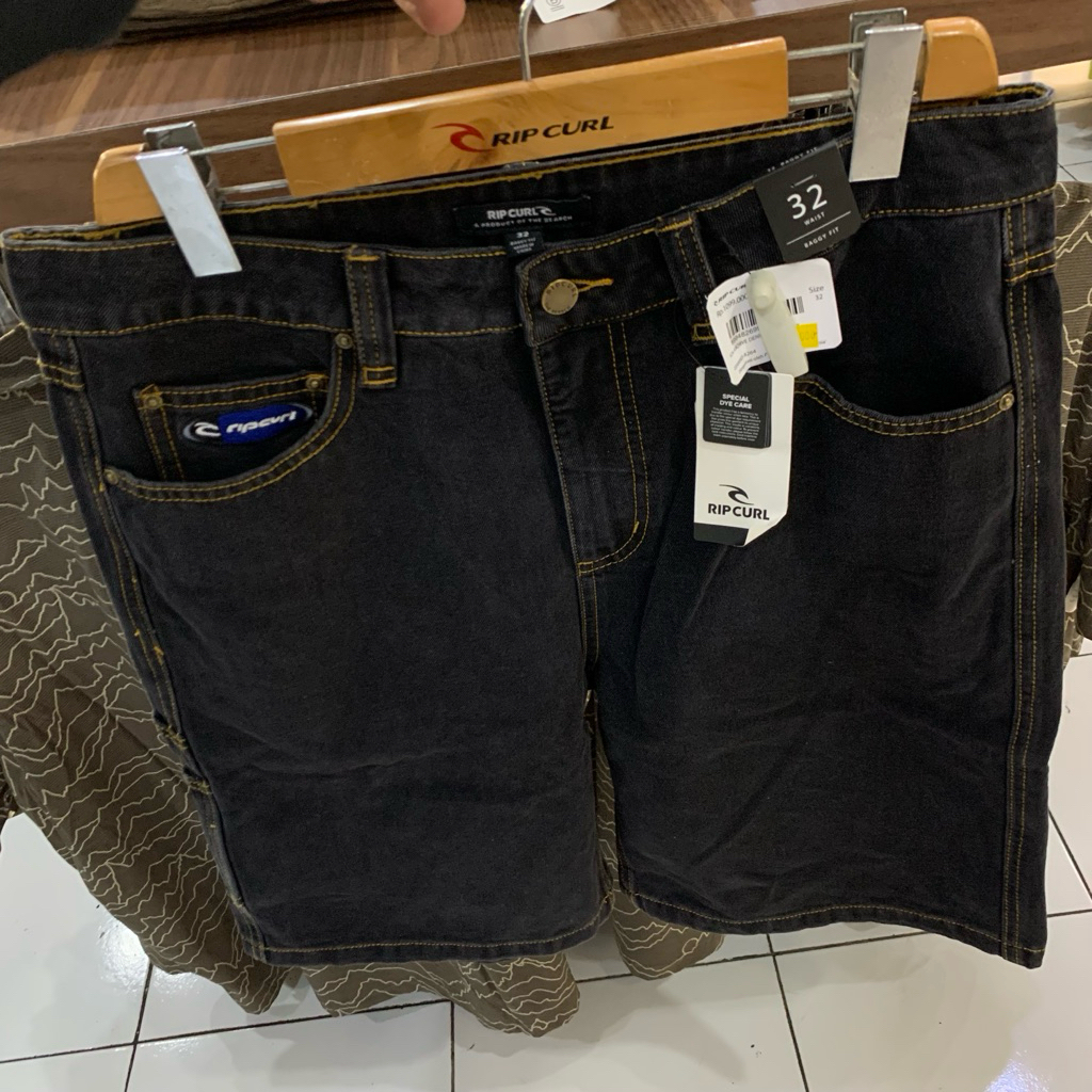 Celana Pendek Pria Rip Curl Original S24 Archive Denim New