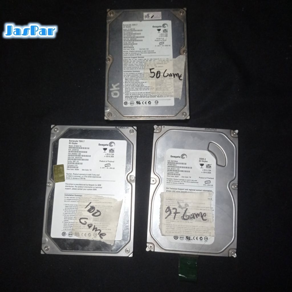 Harddisk / HDD Internal PS2 Full Game