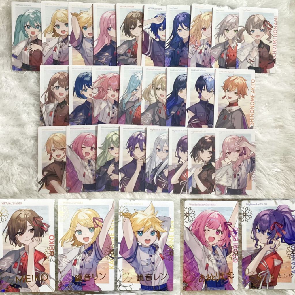 [STOCK SALE] Project Sekai ePick 4th Live Unison + FOIL