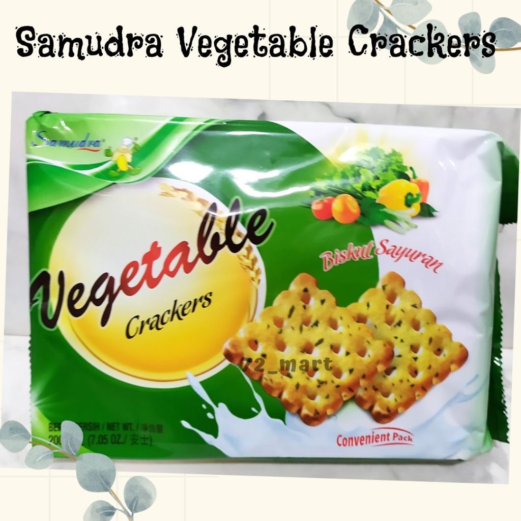 

Samudra Vegetable Crackers 200gr