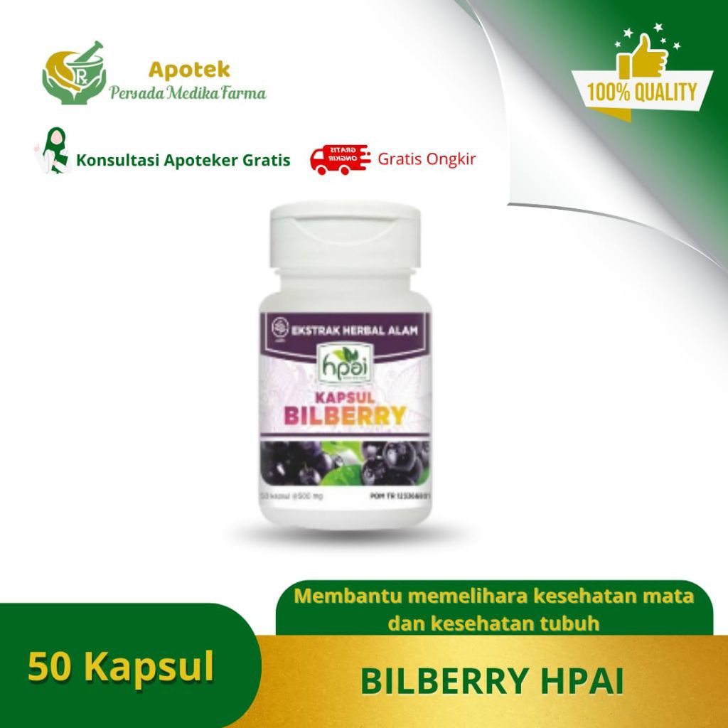 BILBERRY HPAI HERBAL KESEHATAN MATA