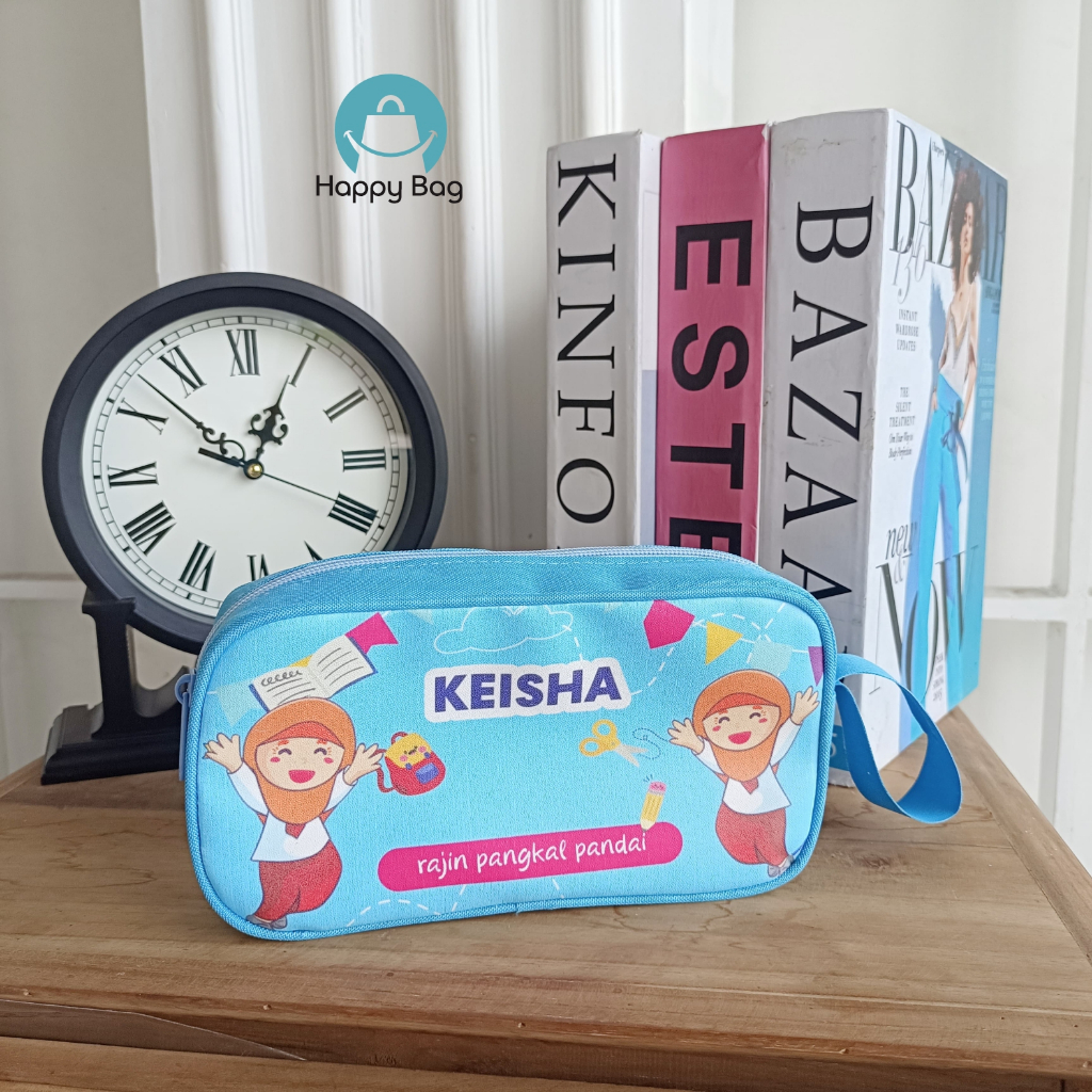 

tempat pensil nama costum premium