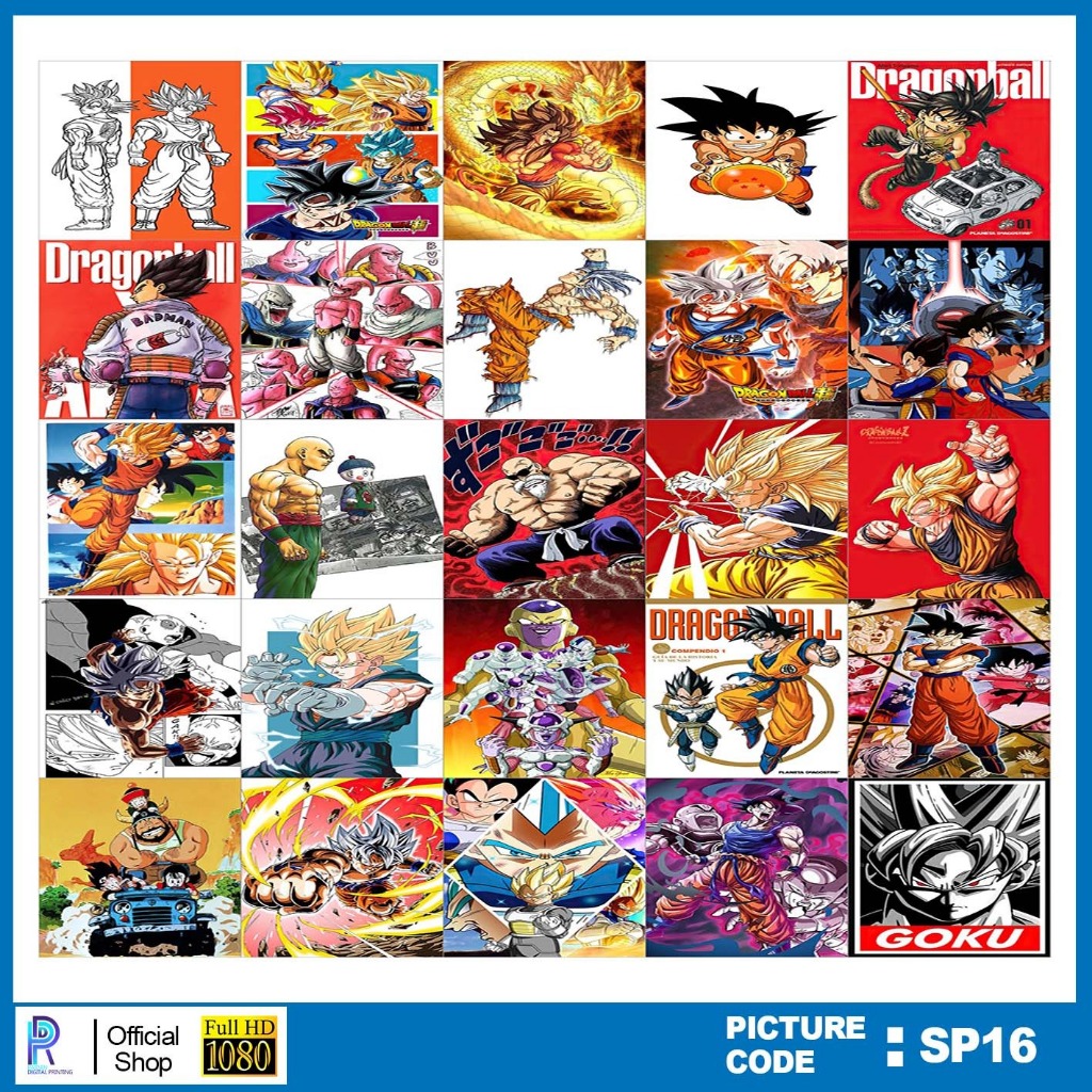 

STIKER DRAGON BALL1 , STICKER DRAGON BALL1 , PAKET STIKER DRAGON BALL1 PER 25 PCS , KODE SP16