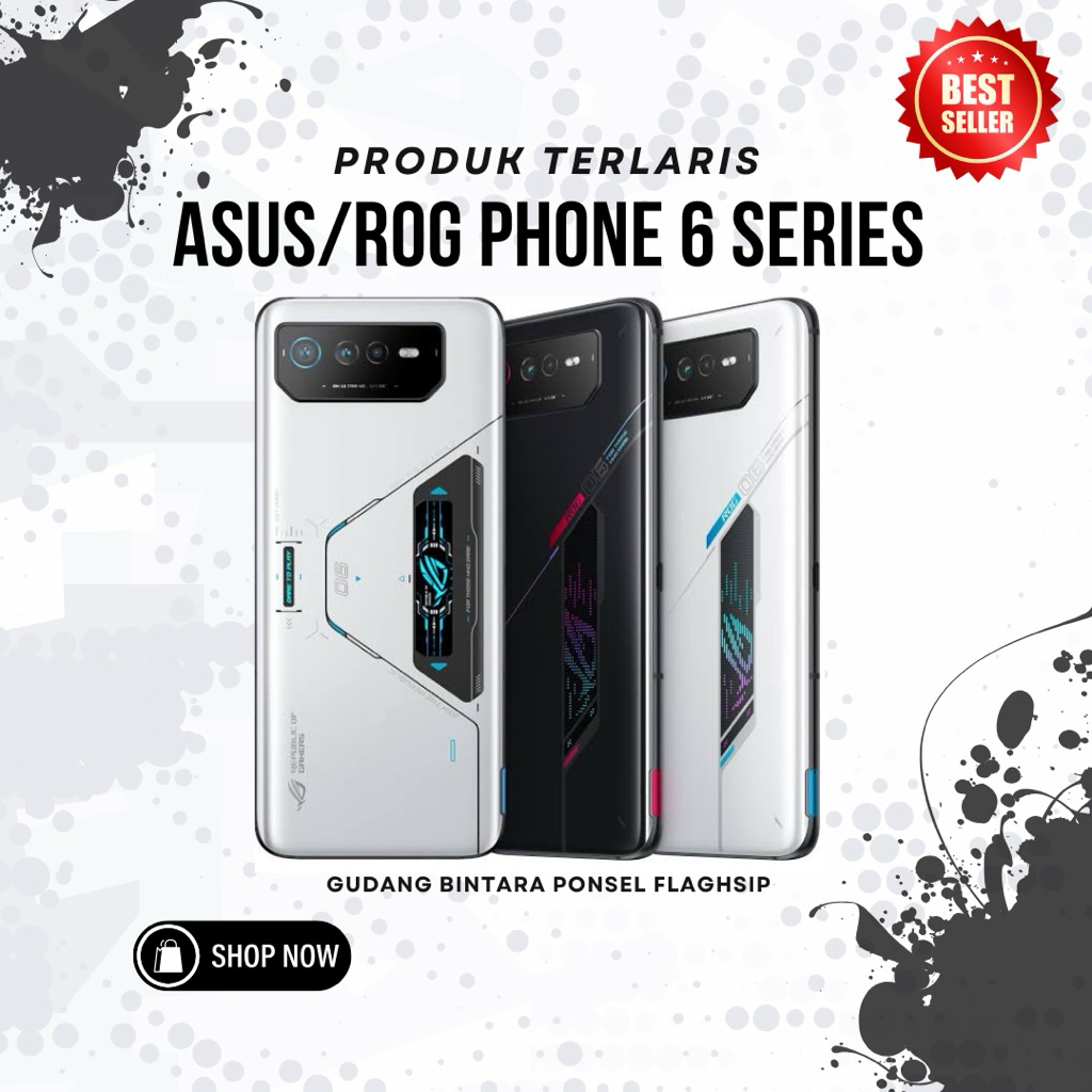 ASUS ROG PHONE 6 8/256GB SECOND FULLSET RESMI ORIGINAL