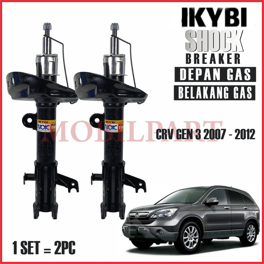 SHOCKBREAKER CRV GEN 3 2007 - 2012 DEPAN BELAKANG IKYBI SHOCK CRV GEN 3 2007 - 2012 IKYBI