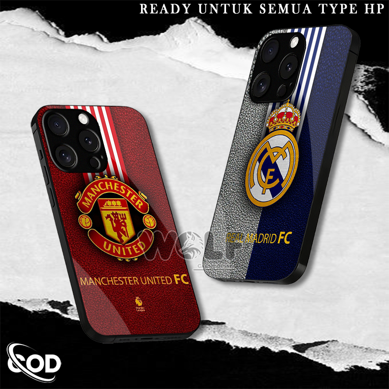 Case Handphone Bola Untuk realme 6/narzo c12/c25 c17/c17i narzo 20 pro Terbaru - Softcase Glass - Ha