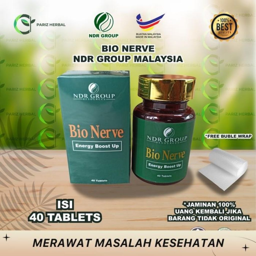 Bio Nerve Bioneve Ndr Malaysia Original 100%