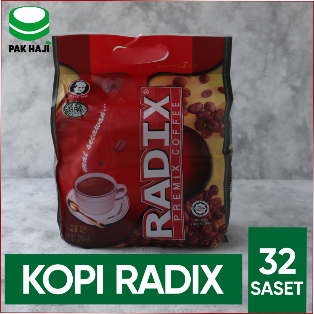 

Kopi RADIX | Kopi Pracampuran | Kopi Herbal | Kopi Pak Haji Asli Malaysia