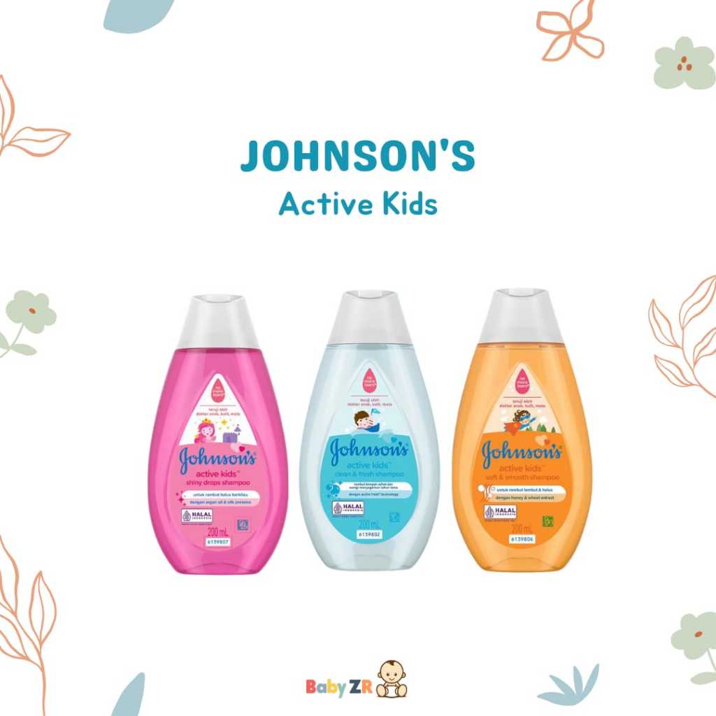 Johnsons Active Kids Shampoo - Shampoo Anak-anak