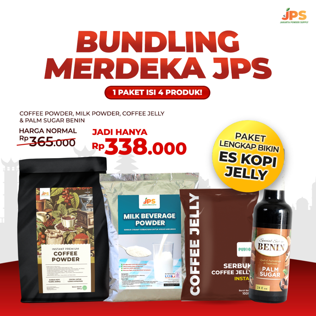 

Paket Bundling Kopi Susu Jelly Aren