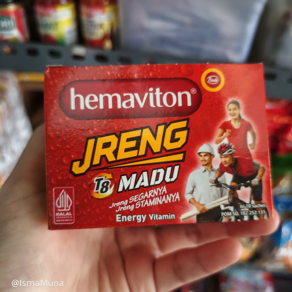 

Hemaviton Jreng 10 sachet