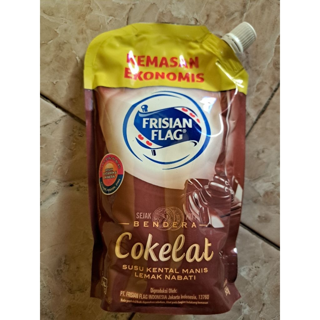 

Kental Manis Coklat pouch Frisian Flag 545ml
