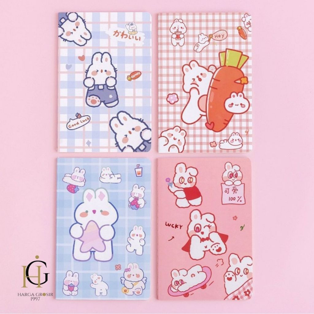 

BUKU STANDAR A5 KOTAK KELINCI BK-1997 BOOK Notebook bergaris A5/Buku