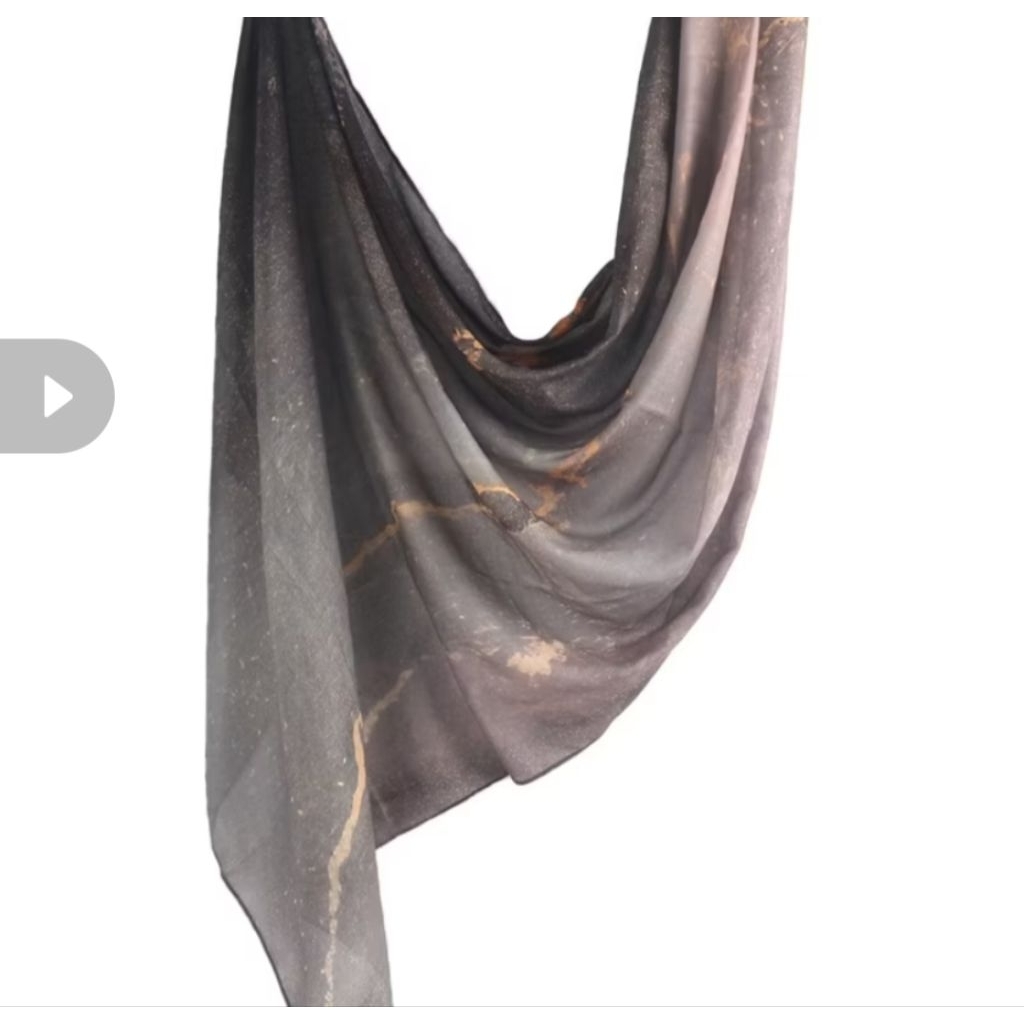 preloved pashmina viscose printed