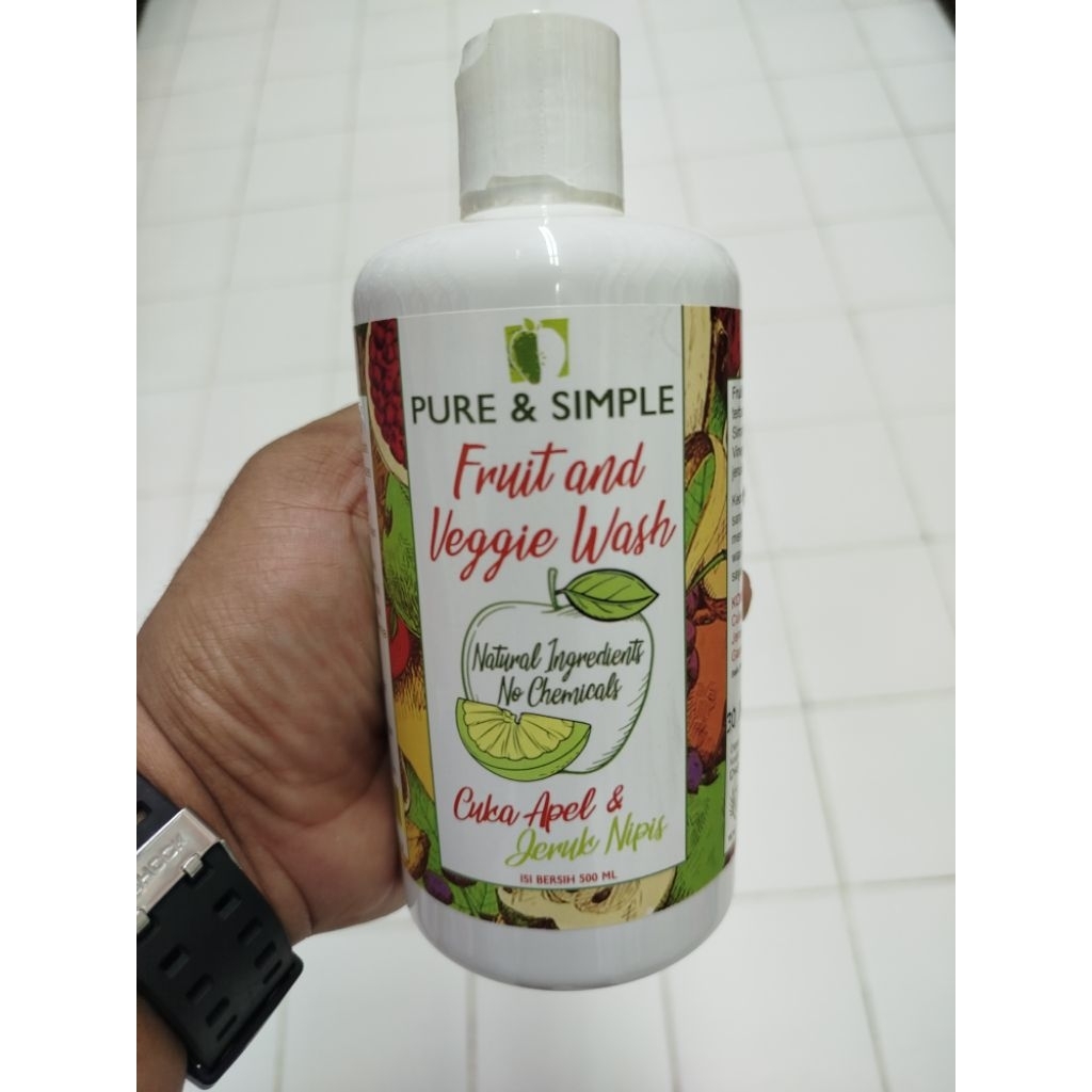 

VERDURE VEGETABLE WASH&FRUIT 500 ml