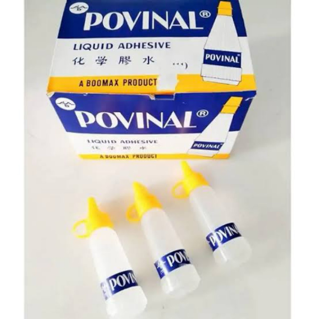 

Lem Povinal/ Lem Slime / Lem Kertas/ Lem Cair Povinal 111 22ml Kecil