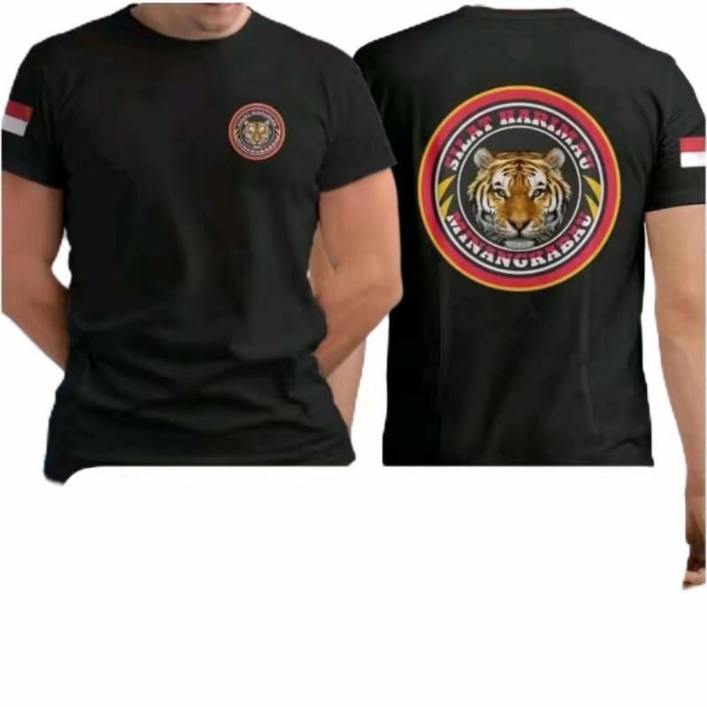 KAOS SILAT HARIMAU MINANGKABAU // KAOS TSHIRT SILAT HARIMAU MINANGKABAU LENGAN PENDEK COD