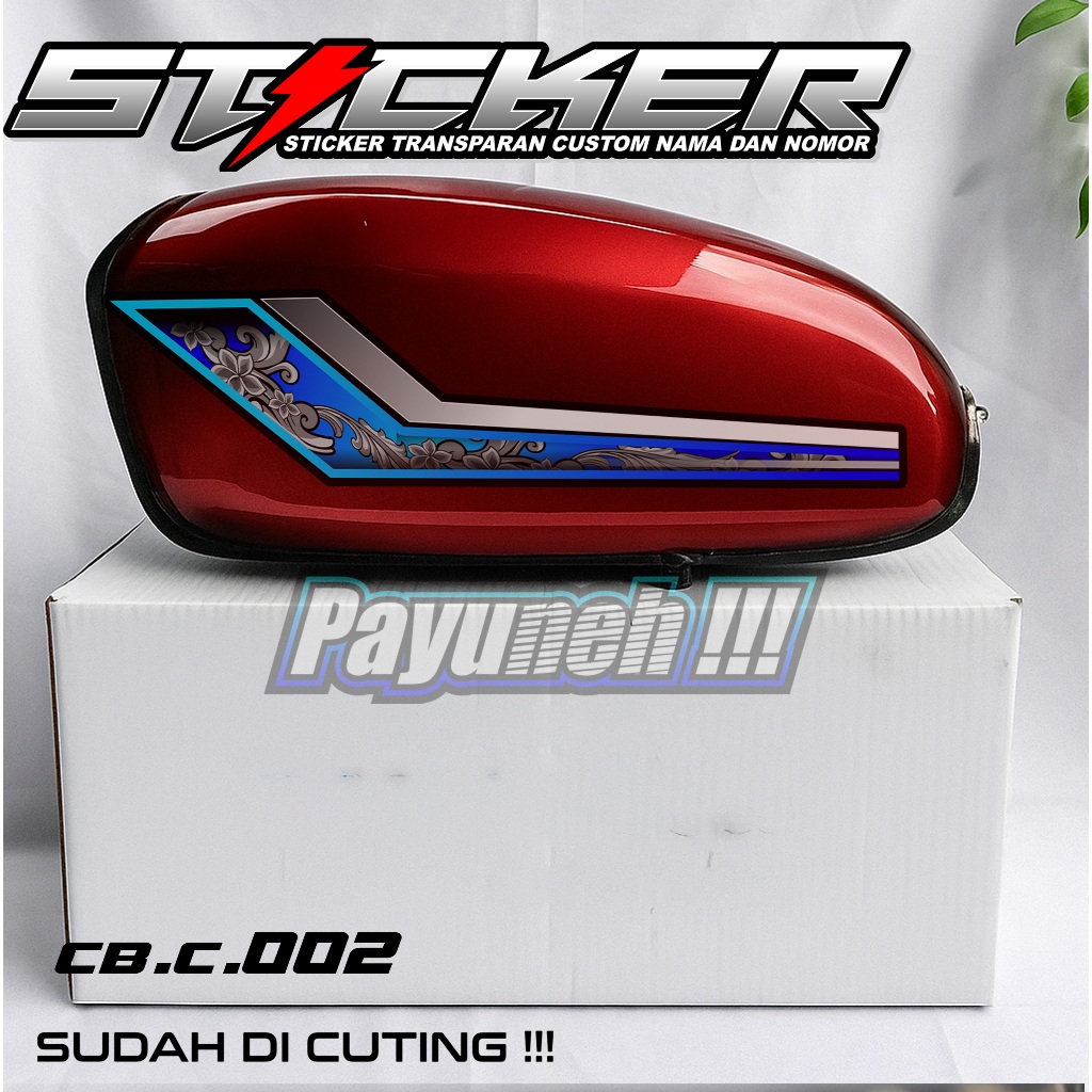 02 STICKER STRIPING MOTOR CB 100 - STICKER STRIPING MOTOR CB 100 PREMIUM GRAFHIC