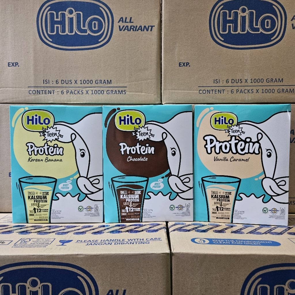 

HiLo Teen Chocolate / Vanilla Caramel / Korean Banana 1000 gr