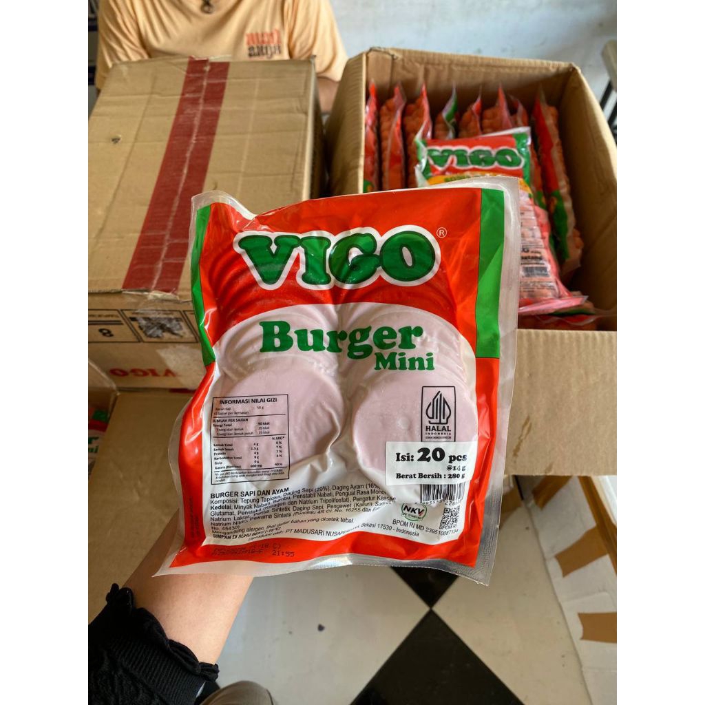 

Vigo Burger Mini / Beef Burger