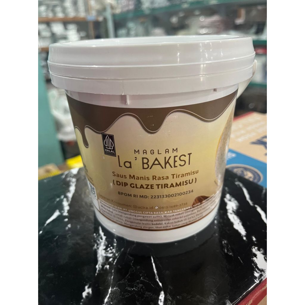 

La' Bakest / La Bakest Maglam Dip Glaze Tiramisu 1kg