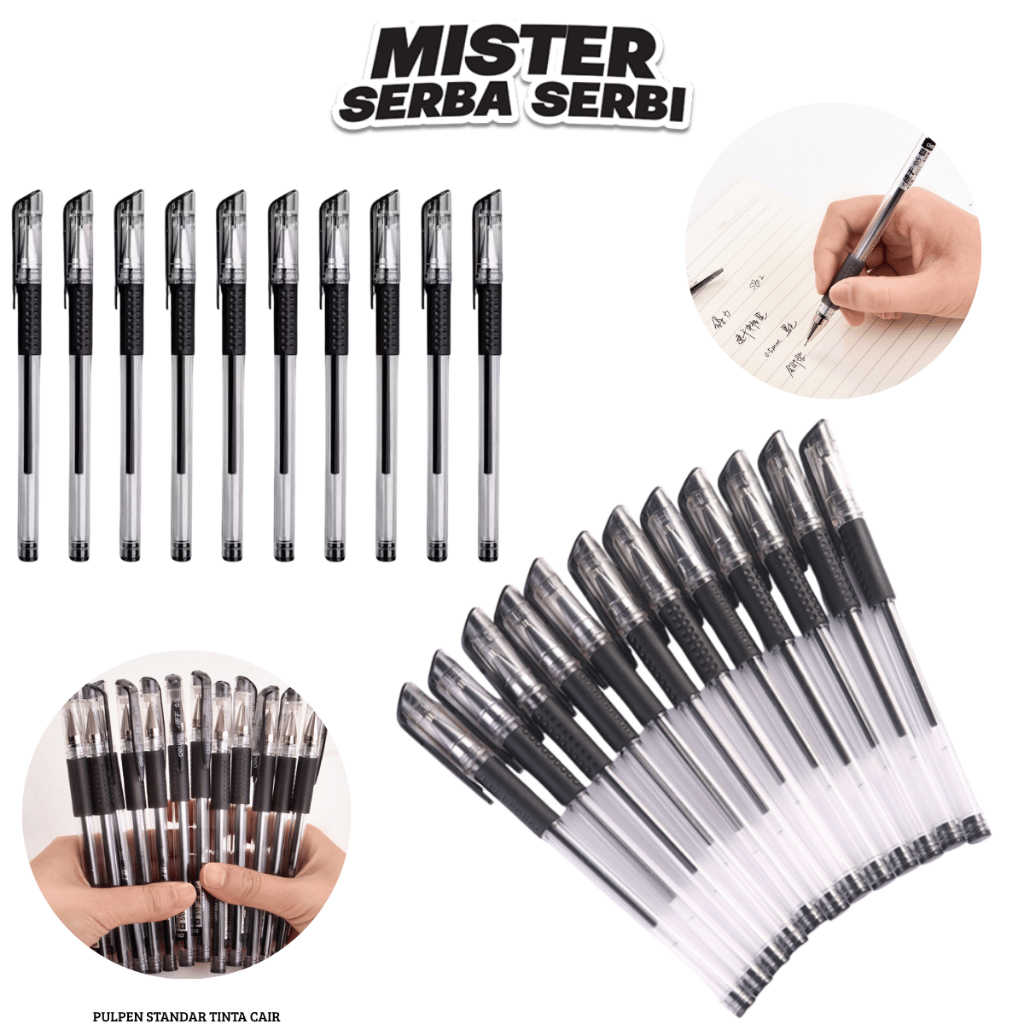 

MSS PENA GEL 0.55MM 1 BOX ISI 12 H682 PULPEN STANDAR TINTA CAIR ALAT TULIS SEKOLAH KANTOR COD