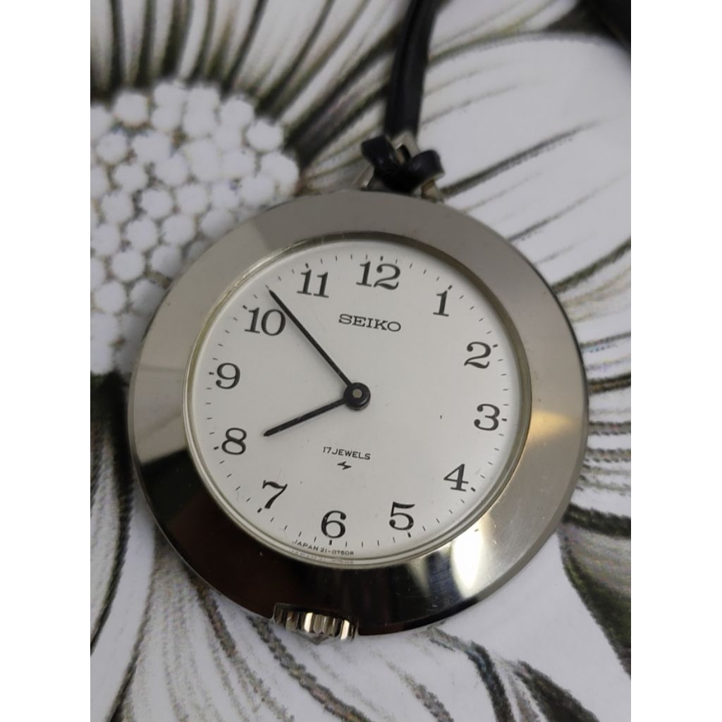 Jam Kantong Vintage Vintage Seiko 21-0150 Hi-Beat