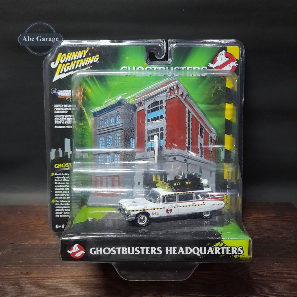 Johnny Lightning Ghostbusters Headquarters Ecto