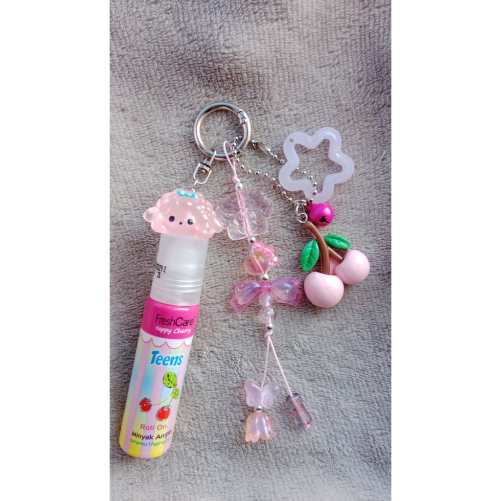 bagcharm viral / bagcharm remaja jompo / bagcharm freshcare /  gantungan tas freshcare / aksesoris t
