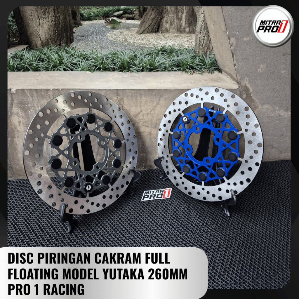 DISC PIRINGAN CAKRAM STAINLESS 420 FULL FLOTING PRO1 RACING TDRIVE 260MM YAMAHA