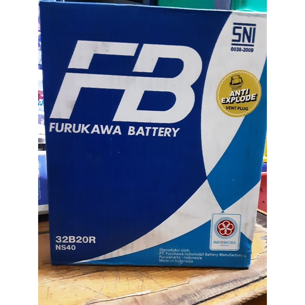 aki fb basah ns40 12v 32ah untuk mobil avanza/xenia lama