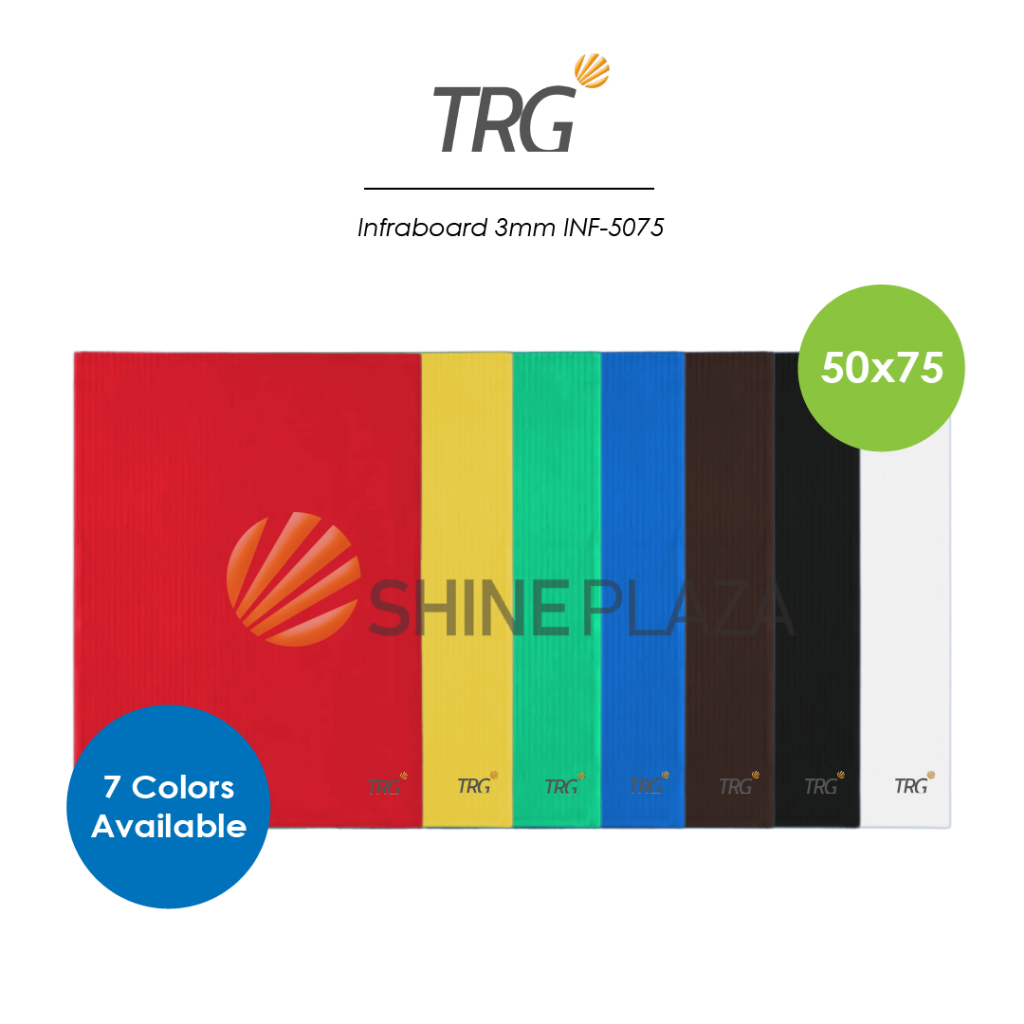 

TRG Infraboard Warna Lembaran 50x75 cm INF-5075 3mm - Impraboard Infra Impra Board Media Promosi Tebal 3 mm TRG