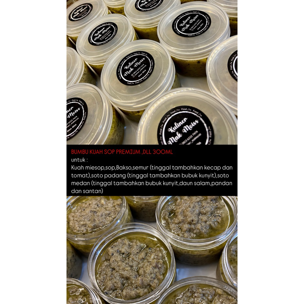 

BUMBU KUAH MIESOP,BAKSO DAN SOP PREMIUM