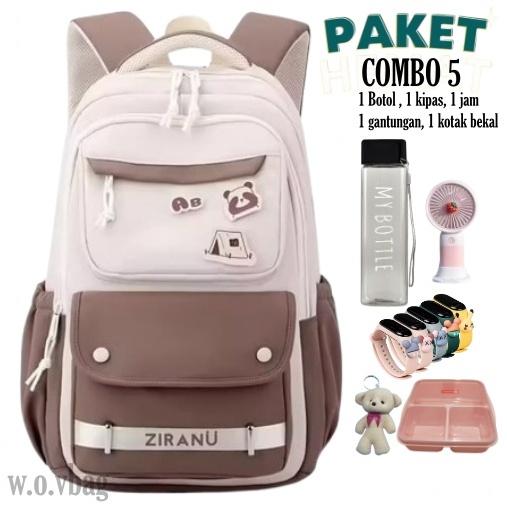 Tas Ransel Anak Perempuan Anak Laki Laki Motif Ziranu Terbaru Tas Fashion Anak Sekolah Korea VIRAL