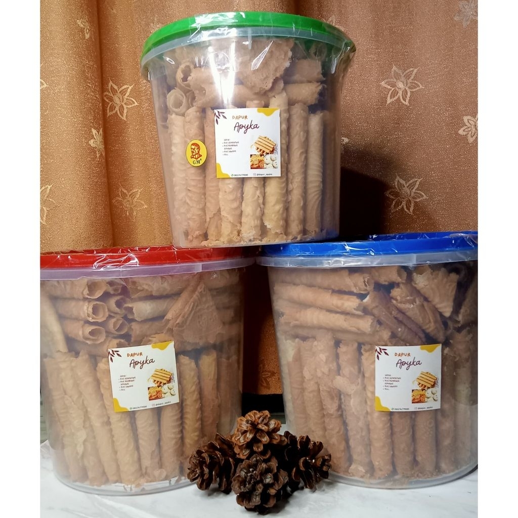 

Kue Semprong 1kg Renyah | harum, khas minang
