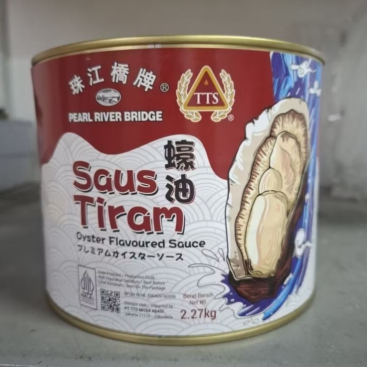 

PRB Pearl River Bridge Oyster Sauce Tiram Kaleng 2.27 kg