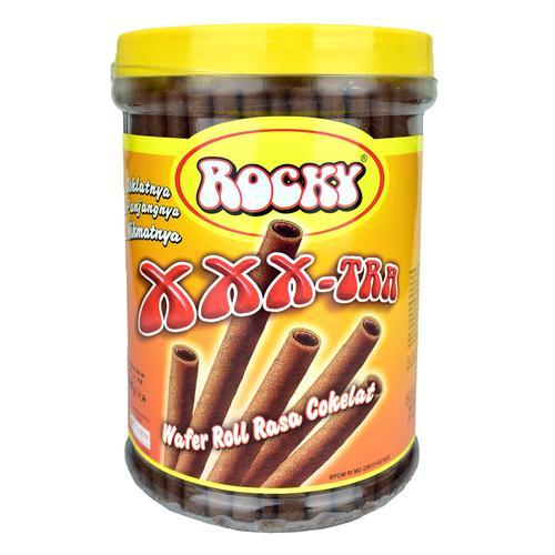 

[oddsolshop] pekanbaru/Rocky Wafer Roll Cokelat 620GR