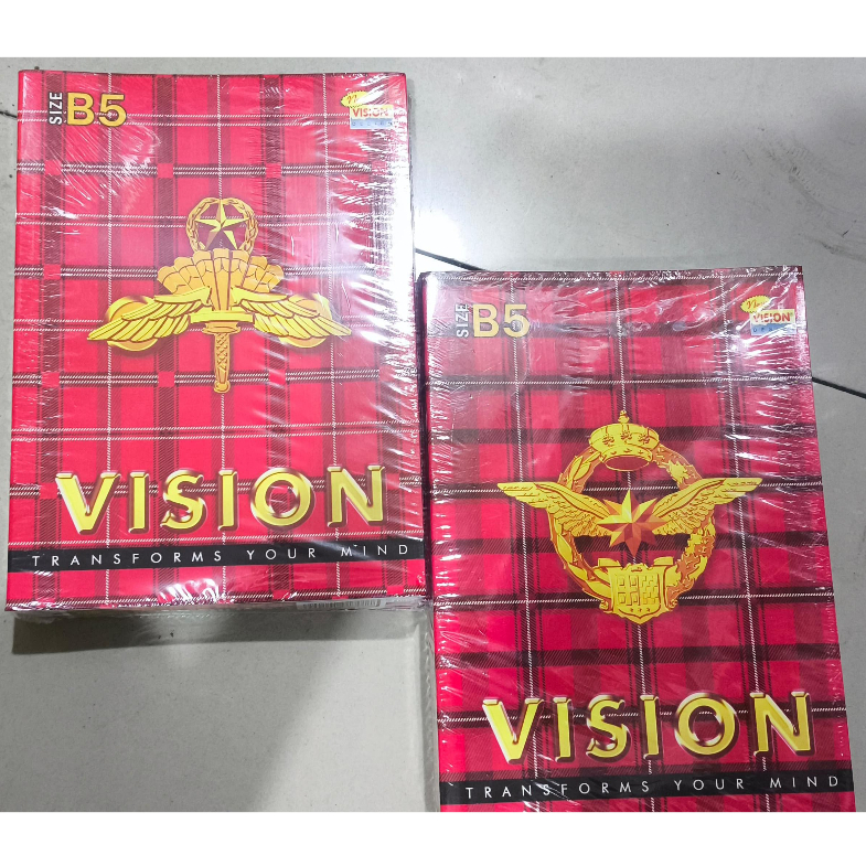 

BUKU TULIS VISION 36 LEMBAR BOXY PAPER STATIONARY