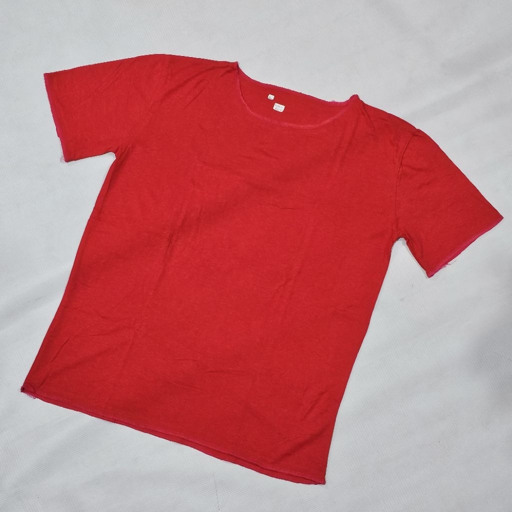 KAOS KATUN BAMBU MERAH